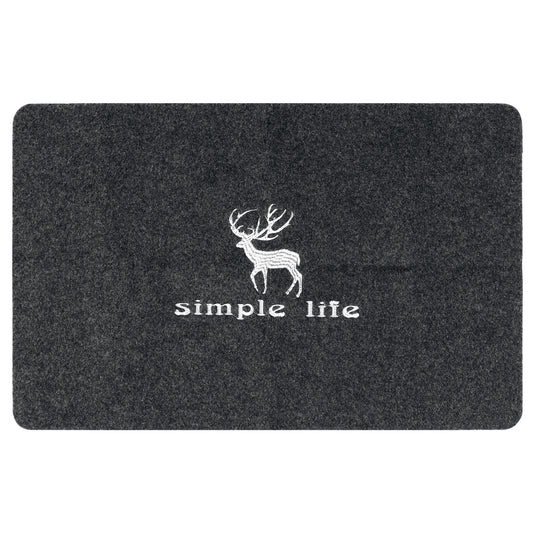 Door Mat Non Slip Indoor Outdoor Doormats Rubber Backing for Durable Resistant Rugs