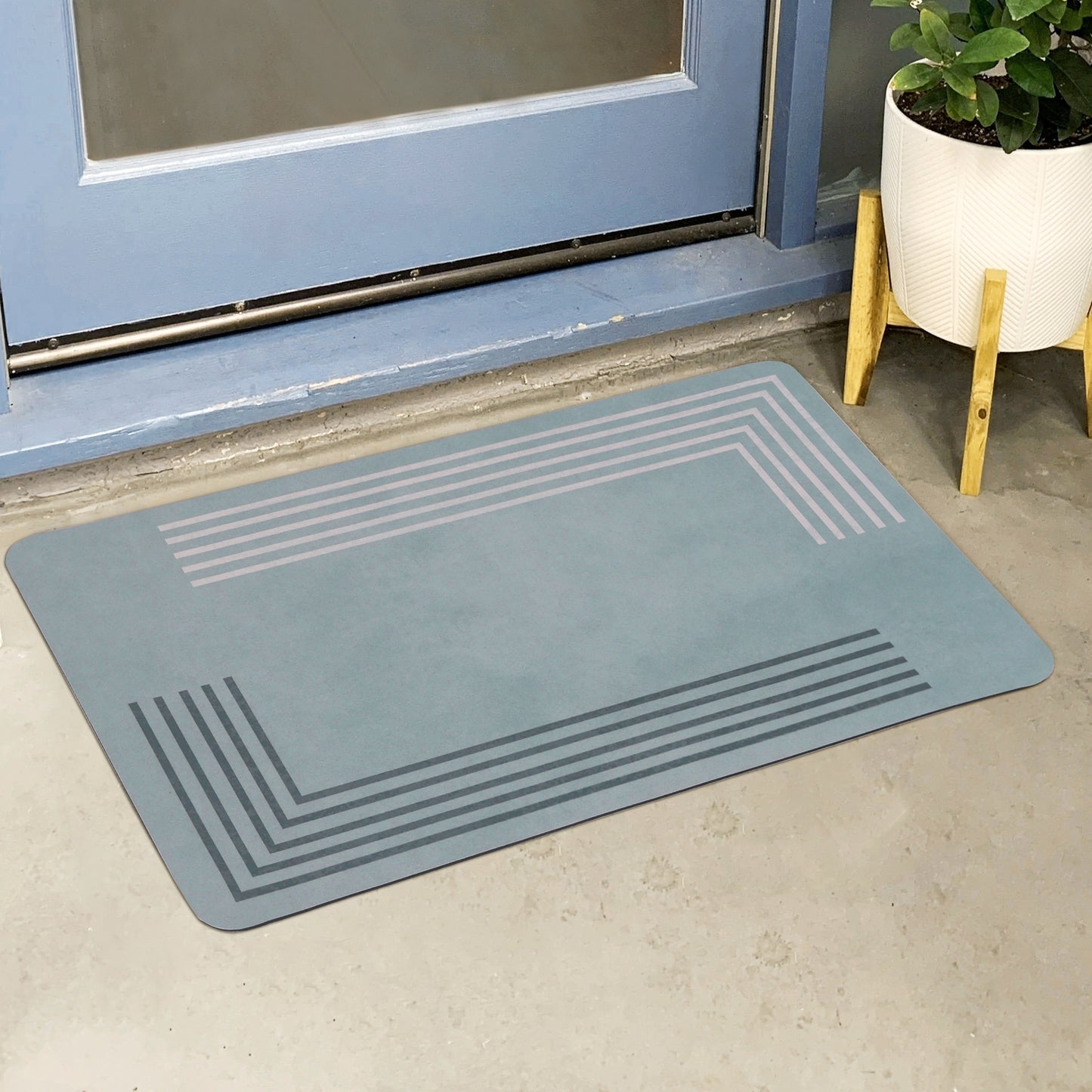 All Weather Door Mat Resistant Washable Porch Decorations Shoe Mats for Indoor and Outdoor
