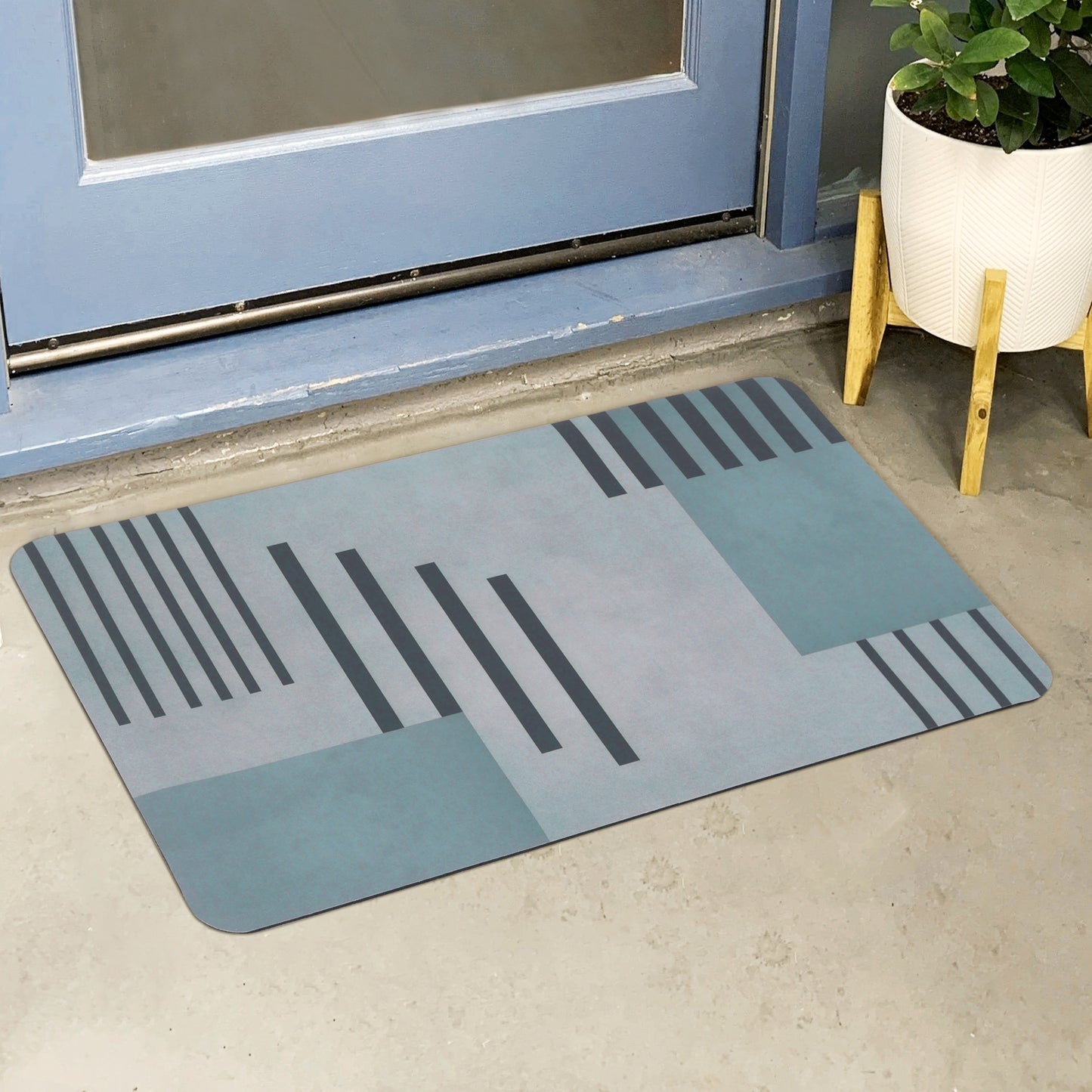 All Weather Door Mat Resistant Washable Porch Decorations Shoe Mats for Indoor and Outdoor