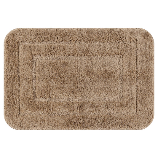 Bathroom Rug, Soft Absorbent Bathroom Rug, Non Slip Plush Machine Washable Dry Bath Mats