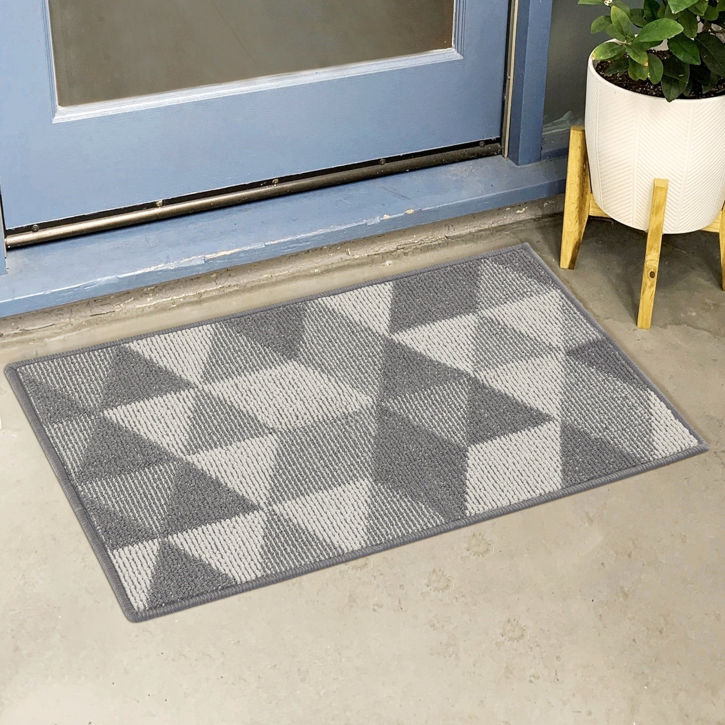 Door Mat Durable Easy Clean Absorbent, Washable, Dirt Resist Indoor Outdoor Mats