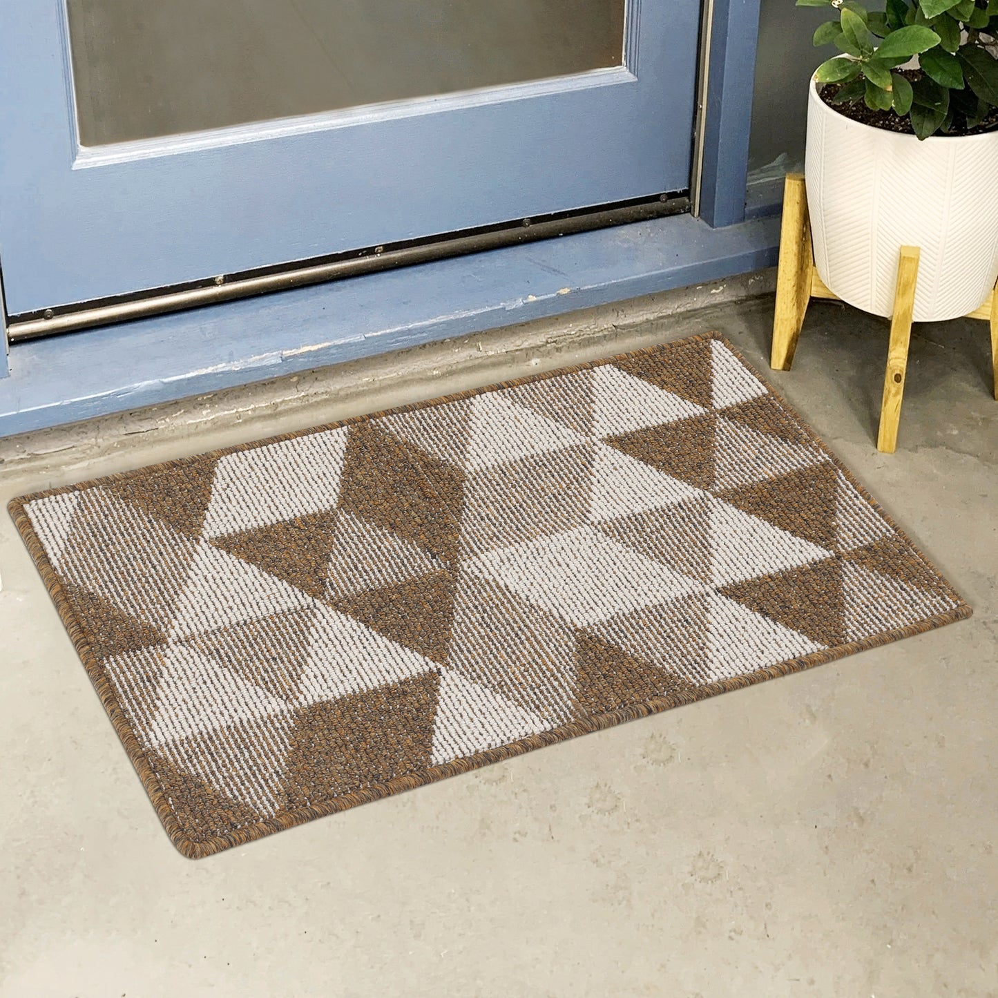 Door Mat Durable Easy Clean Absorbent, Washable, Dirt Resist Indoor Outdoor Mats
