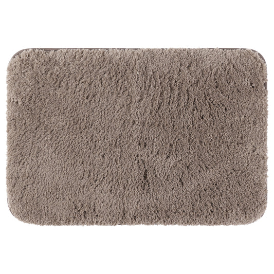 Luxury Bath Mat, Furry Soft Bathroom Rug, Solid Plush Shaggy Bath Carpet
