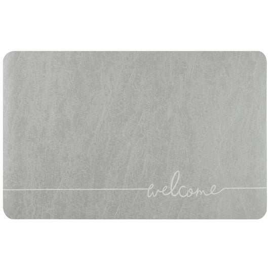 Absorbent Bath Mat Rug, Quick Drying Bath Mats Non-Slip Floor Rug Rubber Backed