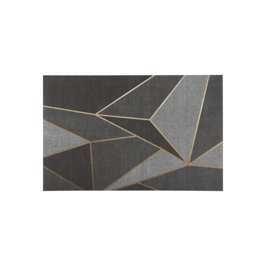 Geometric Kitchen Rug, Non-Slip Kitchen Runner Rug, Modern Kitchen Floor Mats for Kitchen Home