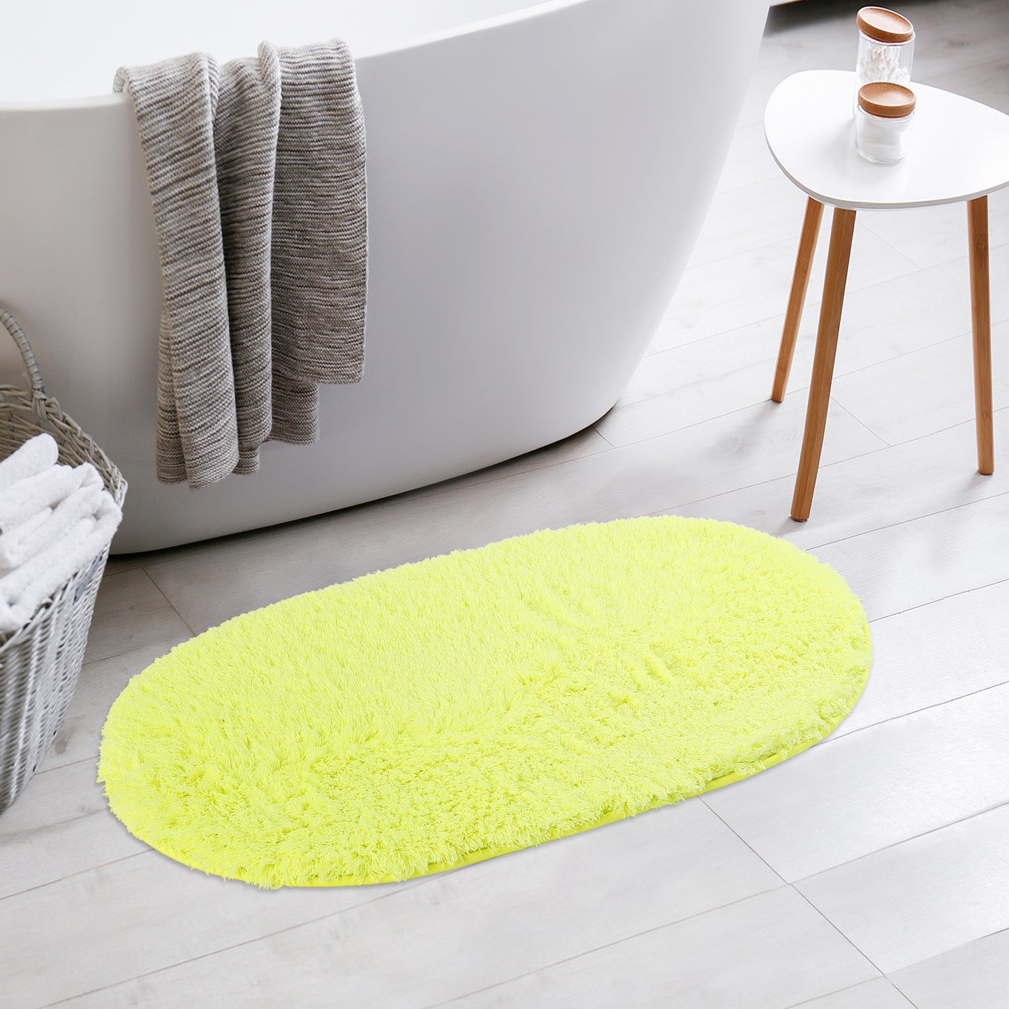 Bath Rug, Absorbent, Soft, Thick Shag, Machine Wash,Bath Mats for Bath Room and Spa Floors