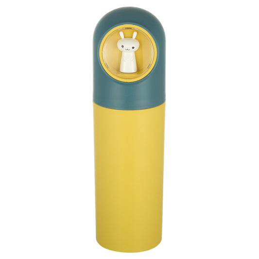 Cartoon Toothbrush Travel Case for Camping Business, 7.87"x2.28" Yellow Blue