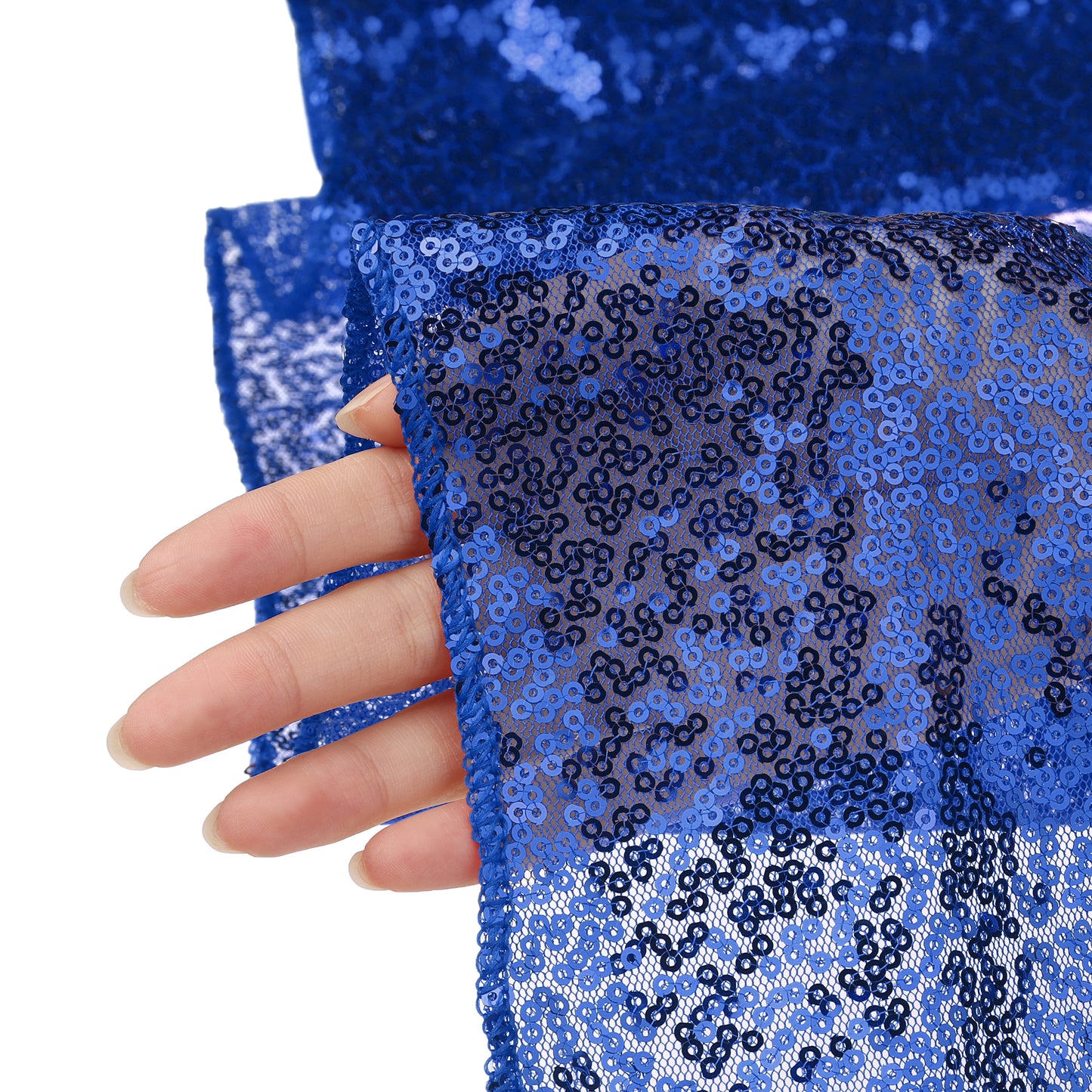 1 Pack Table Runners, Glitter Sequin Fabric Runner Shiny Table Decorations