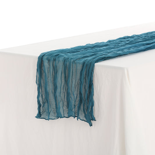 6 Pack Farmhouse Table Runner, Rustic Table Runner