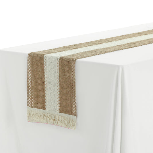 1 Pack Boho Table Runner for Home Decor Rustic Table Runner with Tassels