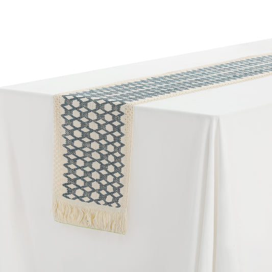 1 Pack Boho Table Runner for Home Decor Rustic Table Runner with Tassels