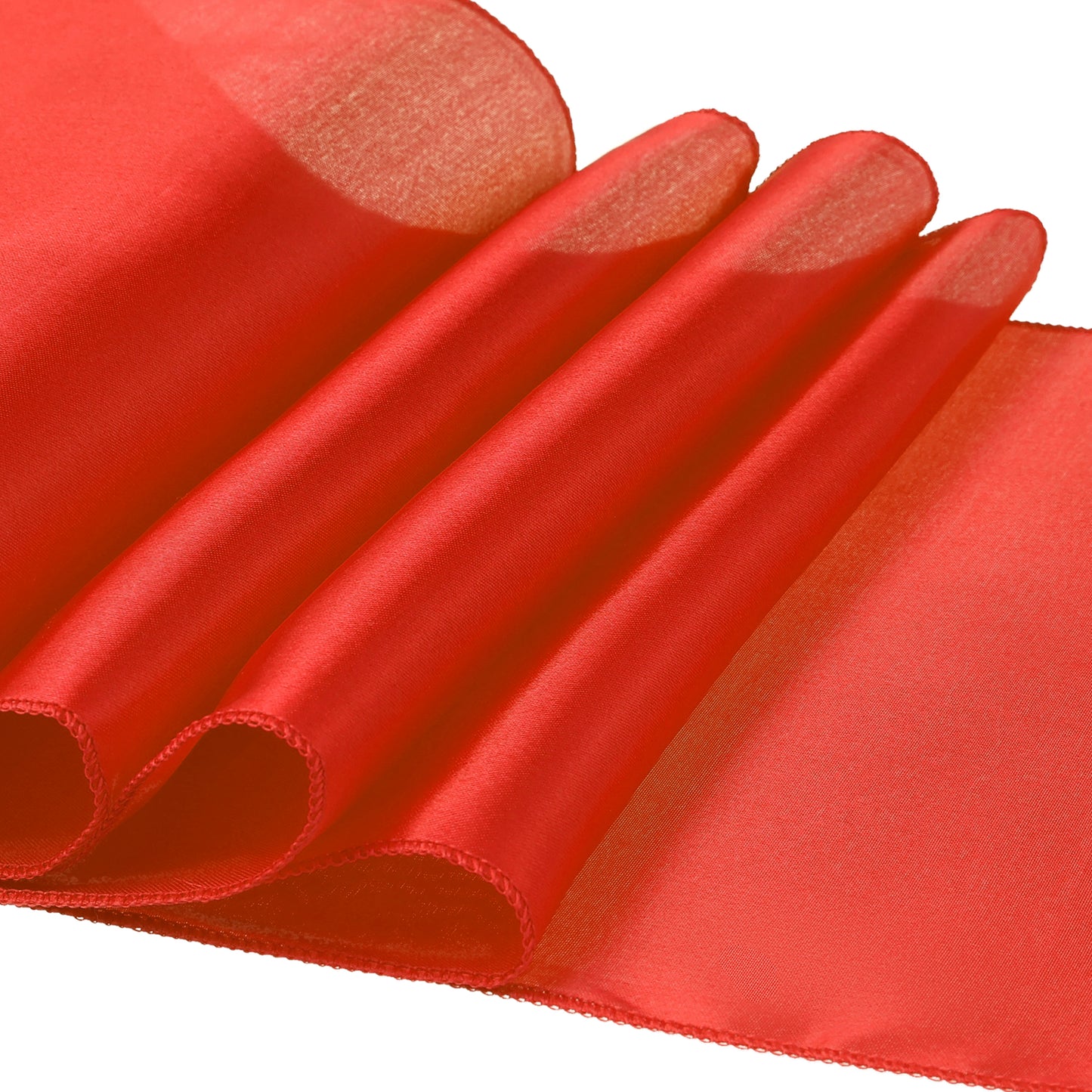 10 Pack Satin Table Runner, Long Polyester Table Runners