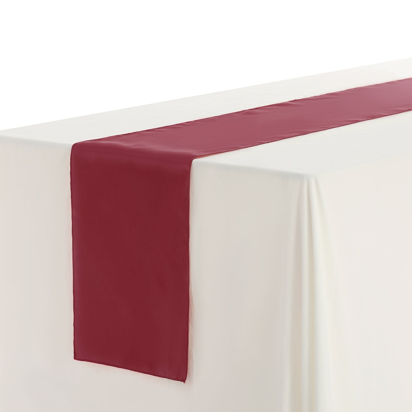 10 Pack Satin Table Runner, Long Polyester Table Runners