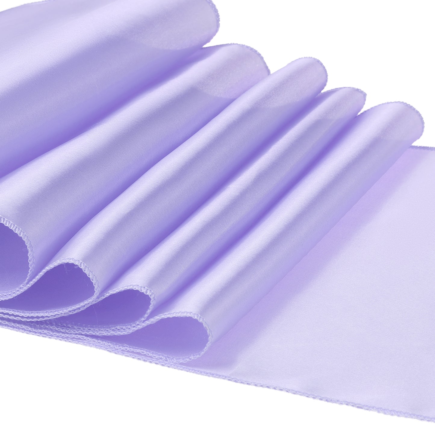 10 Pack Satin Table Runner, Long Polyester Table Runners