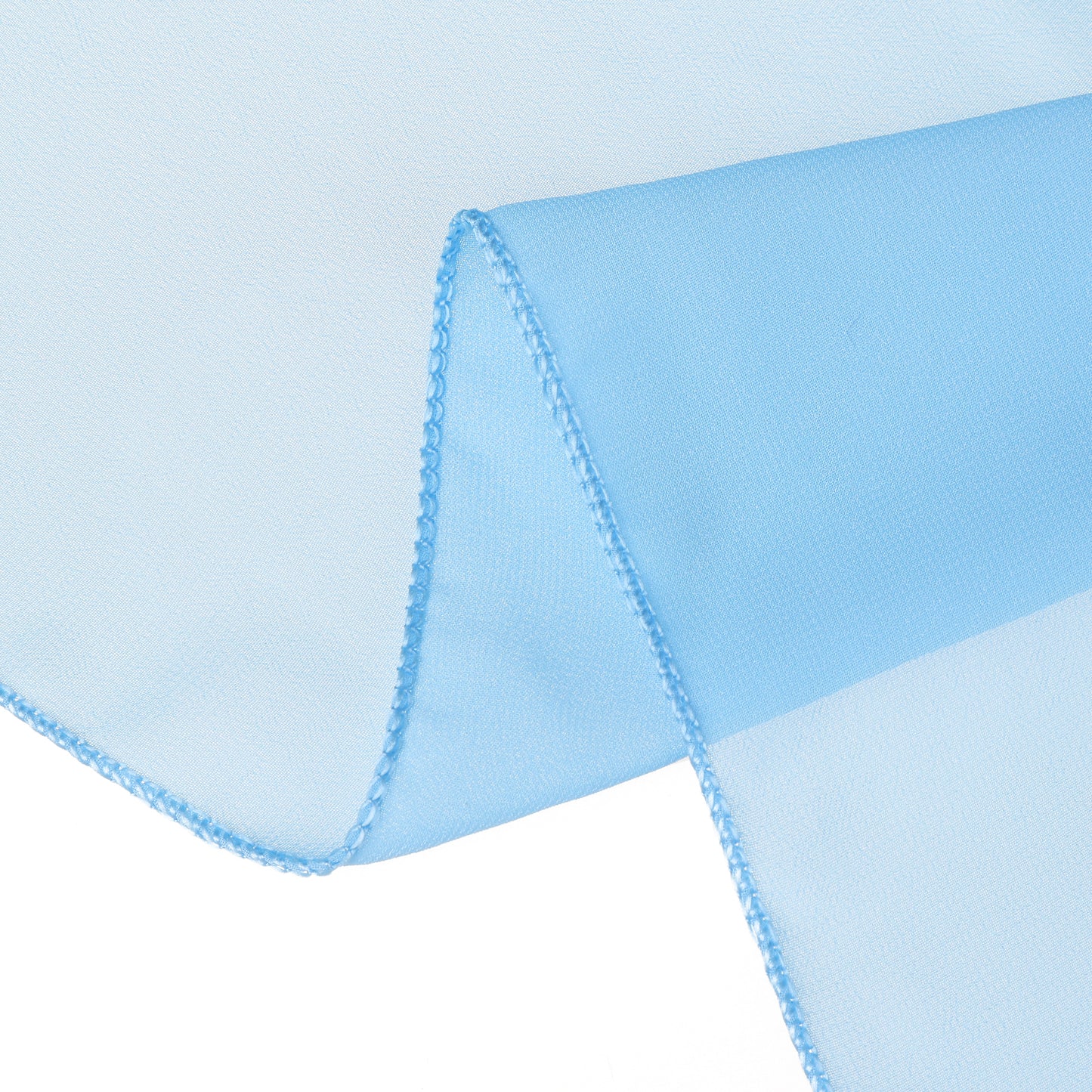 6 Pack Chiffon Table Runner, 120 Inches Long Gauze Table Runners, Rustic Sheer Table Decor
