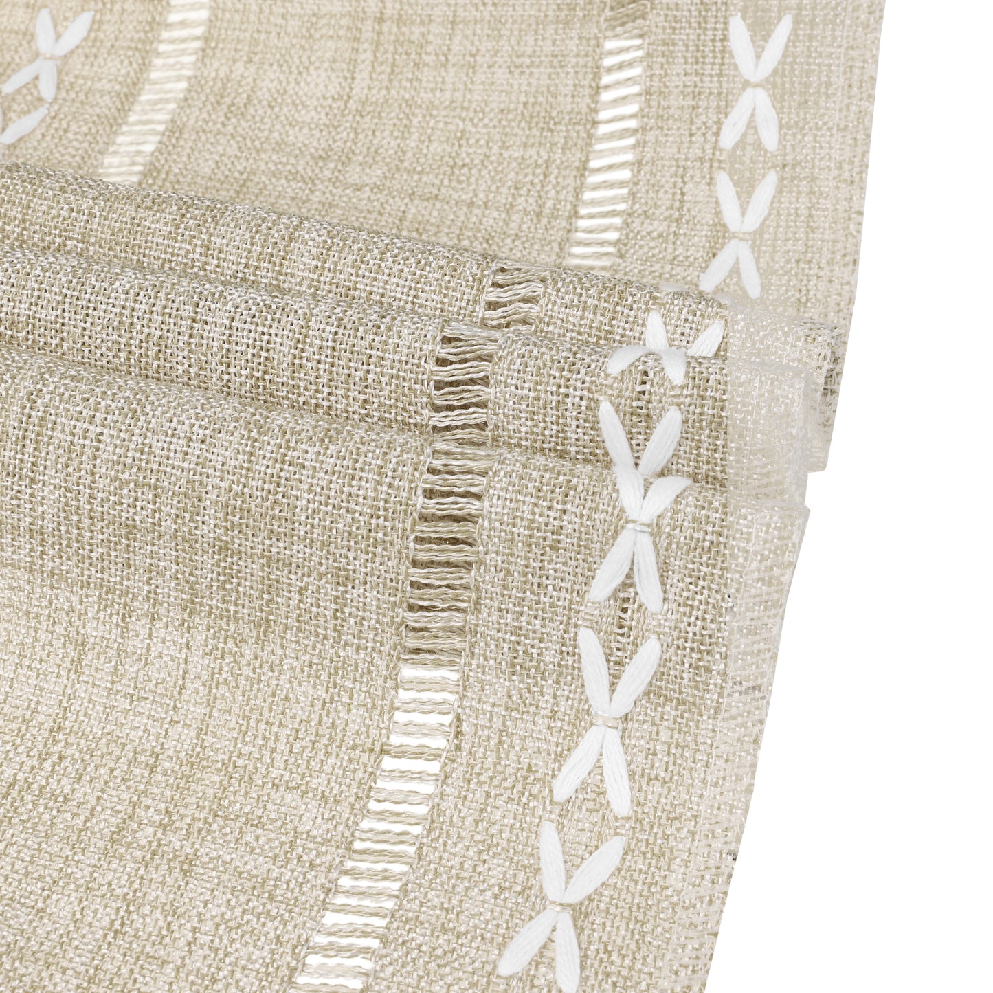 1 Pack Rustic Table Runner, Farmhouse Table Runners with Tassels, Rustic Table Runner