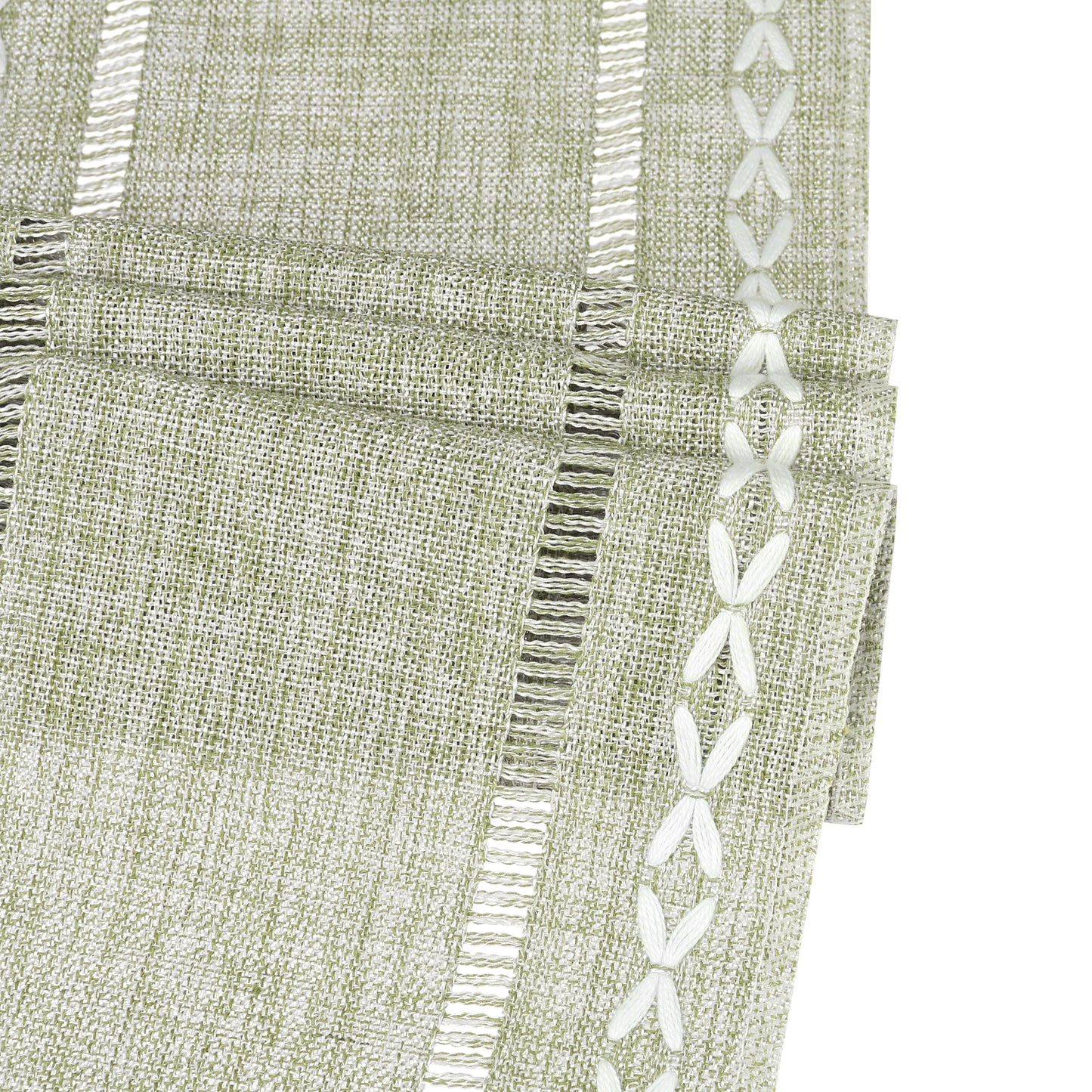 1 Pack Rustic Table Runner, Farmhouse Table Runners with Tassels, Rustic Table Runner