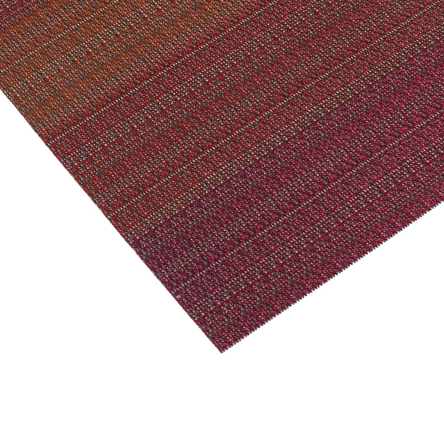 Placemats Set of 6 Washable Vinyl for Dining Table PVC Weave Table Mats 18*12in