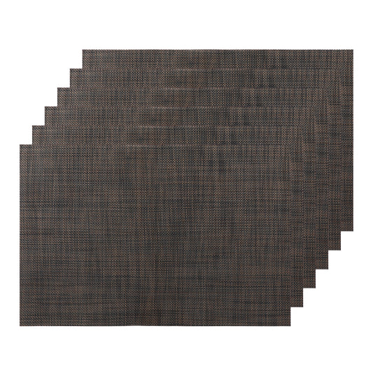Placemats Set of 6 Woven Placemats for Kitchen Dining Washable Table Placemats 18*12in