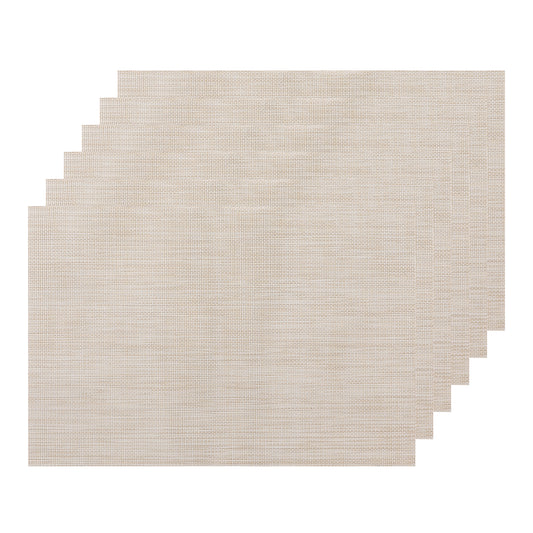 Placemats Set of 6 Woven Placemats for Kitchen Dining Washable Table Placemats 18*12in