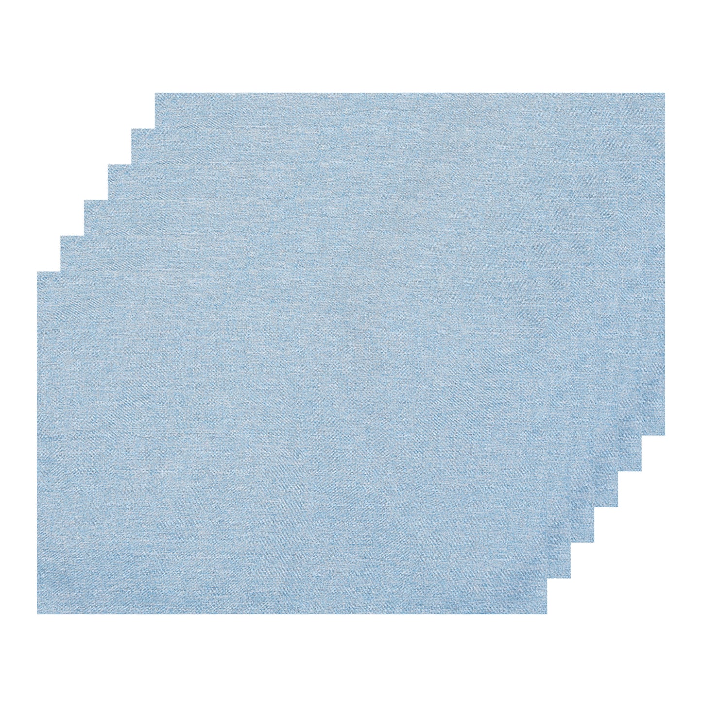 Placemats Set of 6, Heat Resistant Place Mats, Imitation Linen Place Mat 19*13in