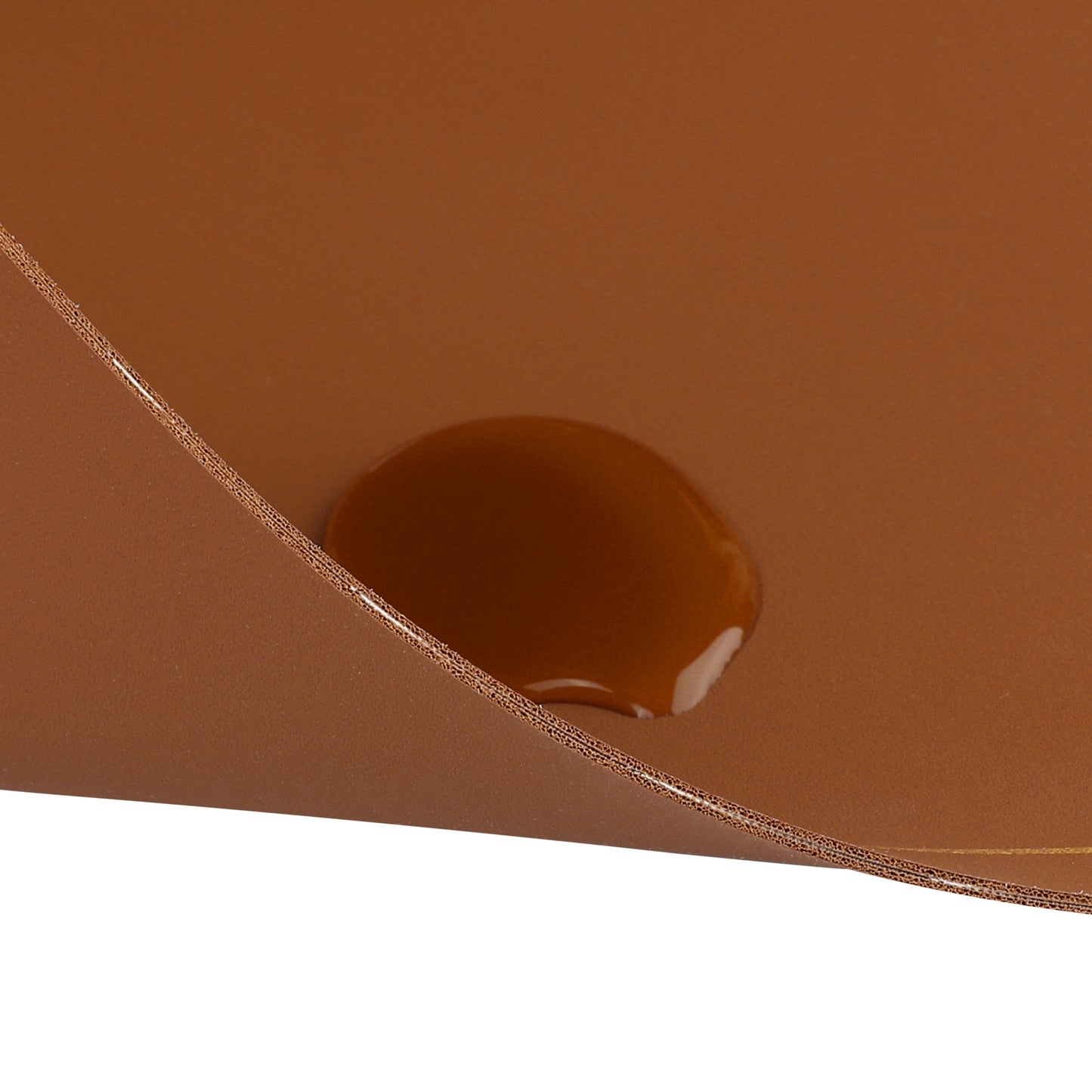 Set of 6 Faux Leather Placemats for Kitchen Dining Table Decor, Washable Wipeable 18*12in