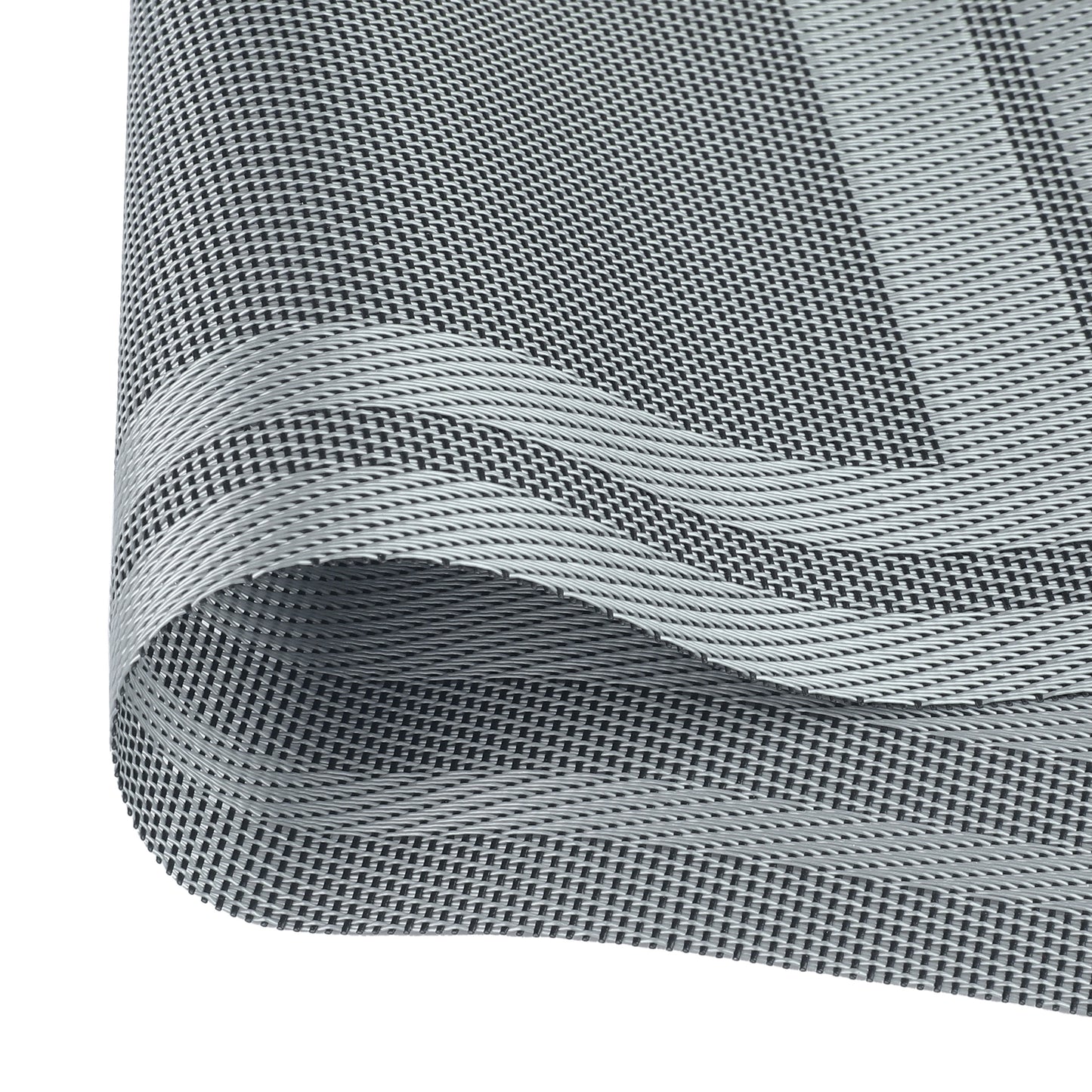 Set of 6 Heat-resistant Washable Modern PVC Placemats for Kitchen Dining Room 18*12in