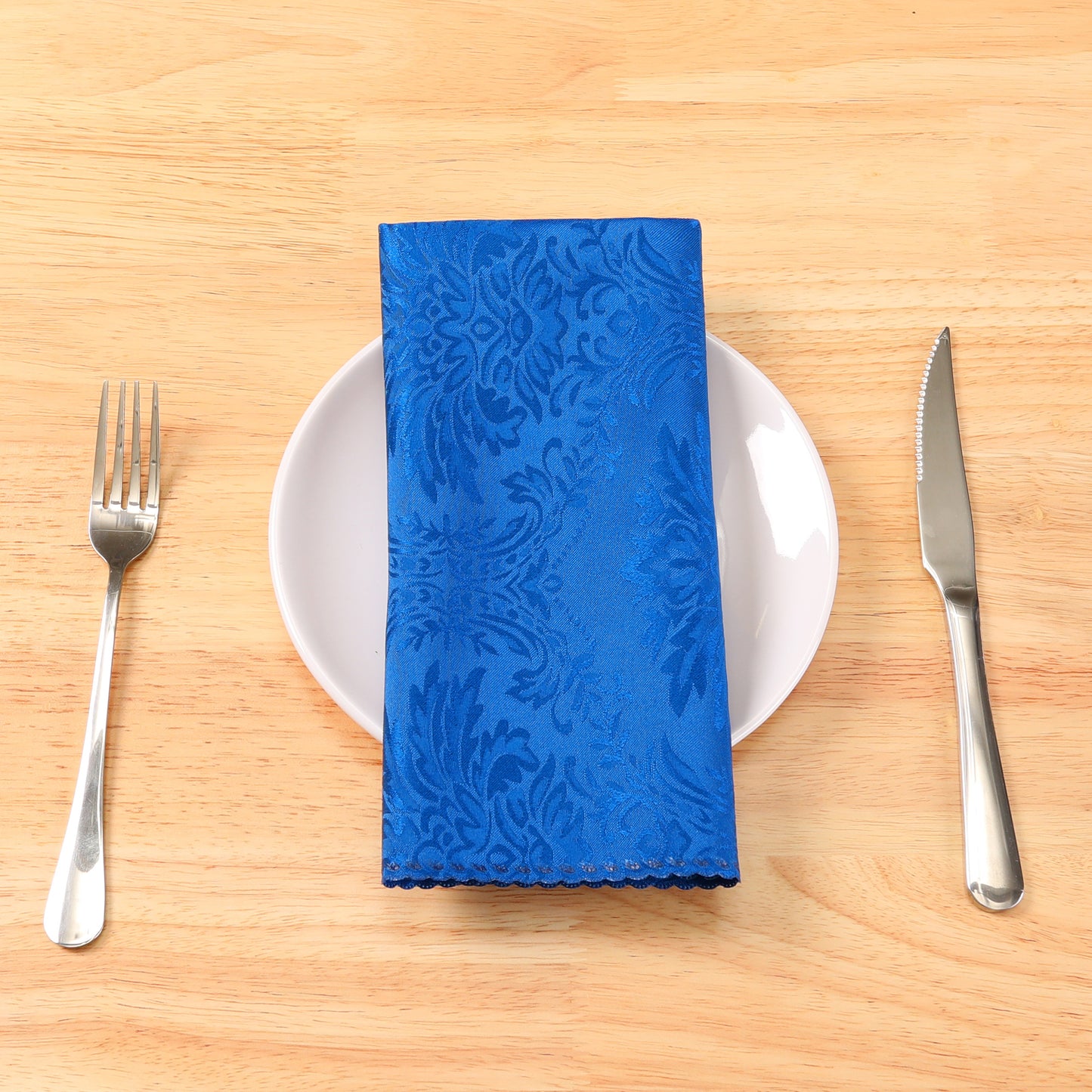 6 Pack Elegance Napkins, Printed Floral Napkins for Party, Kitchen and Holiday 19*19in