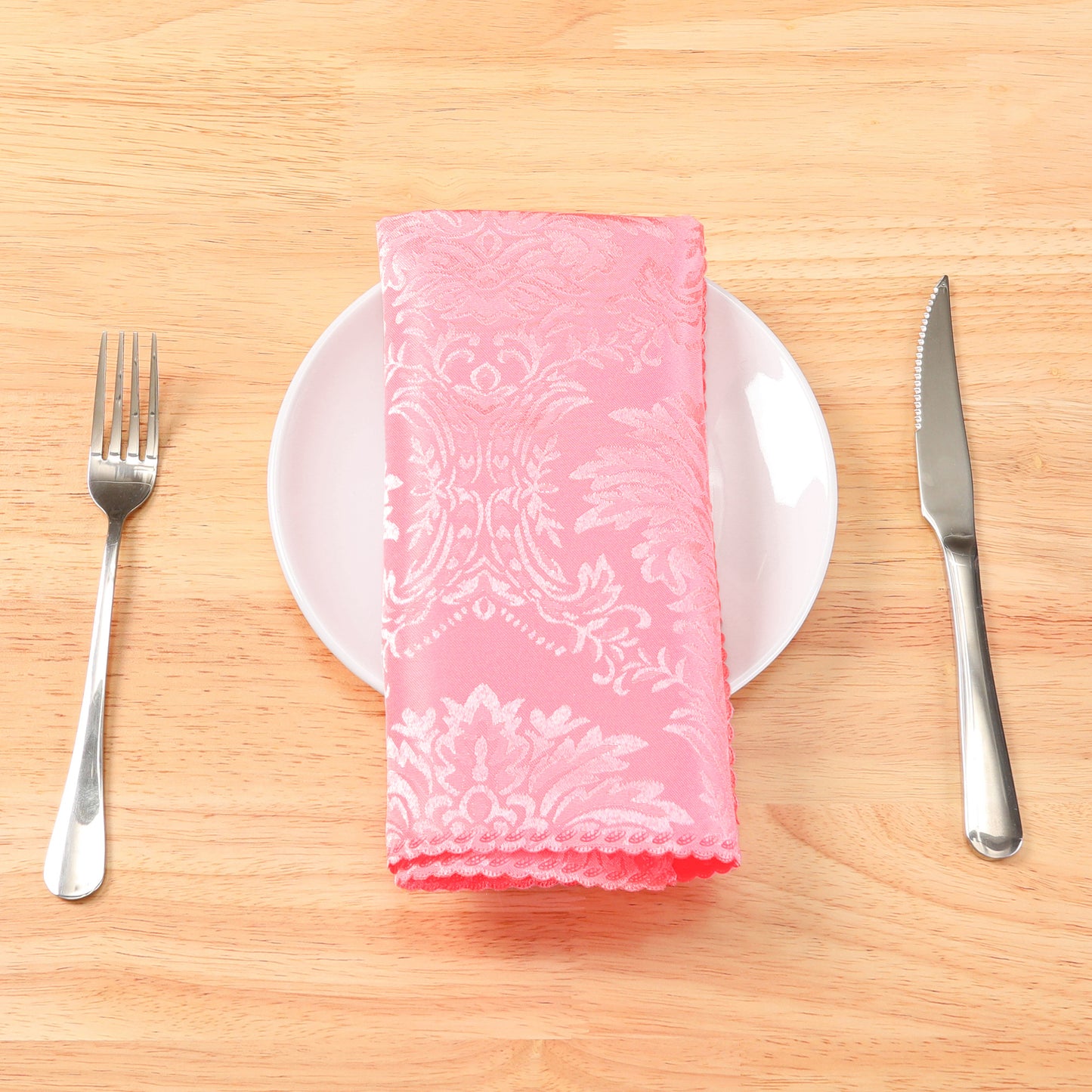 6 Pack Elegance Napkins, Printed Floral Napkins for Party, Kitchen and Holiday 19*19in