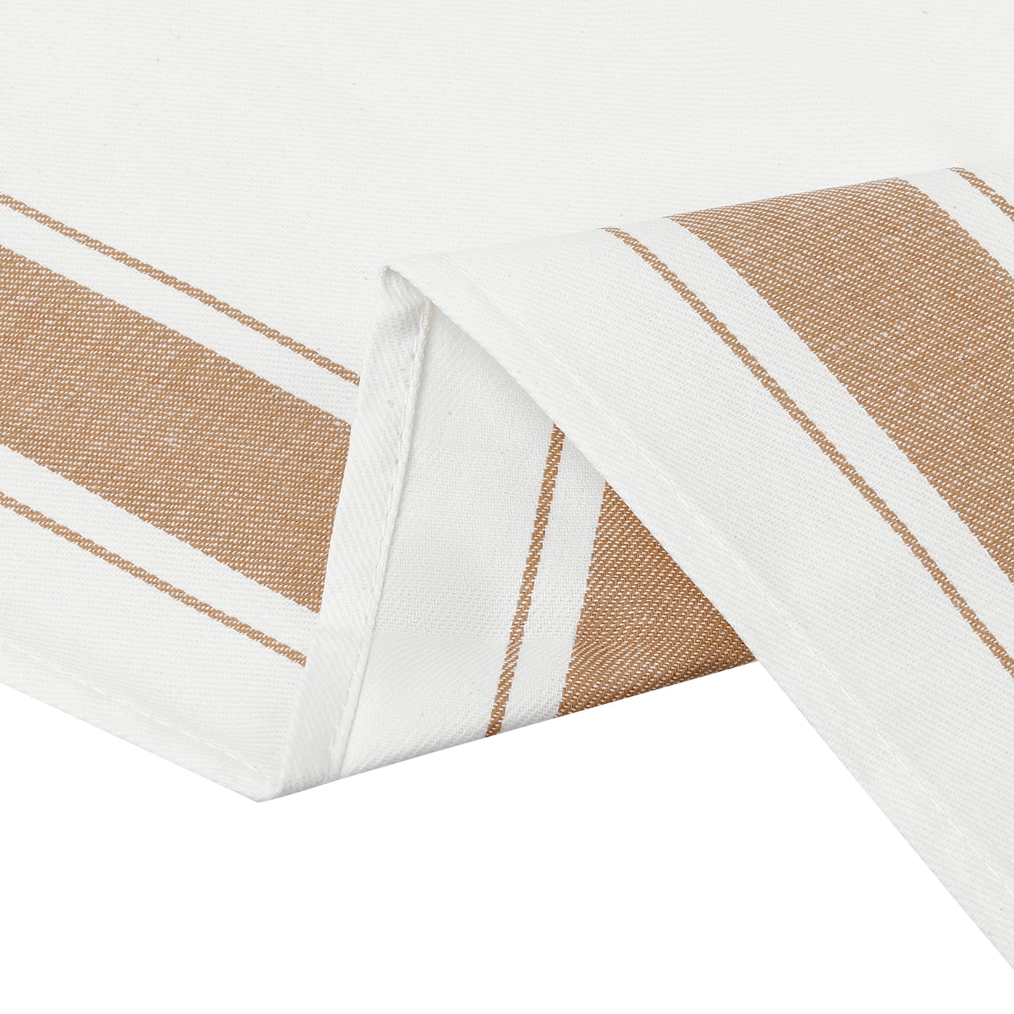 6 Pack Cloth Napkins, Striped Polyester Dinner Napkins, Machine Washable Napkins 20*20in