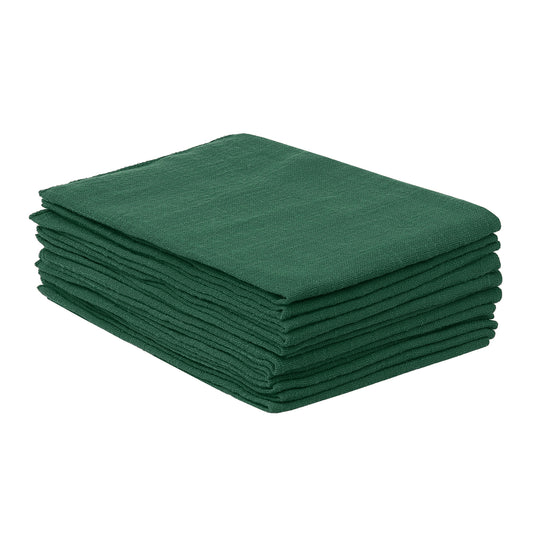12 Pack Gauze Cloth Napkins Soft Cotton Weddings Decorative Parties 17*17in