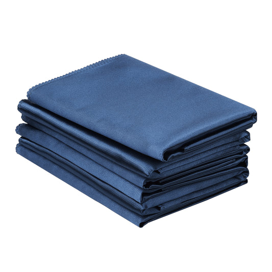 6 Pack Satin Napkins, Great Napkins for Dinner Birthday Party 20*20in