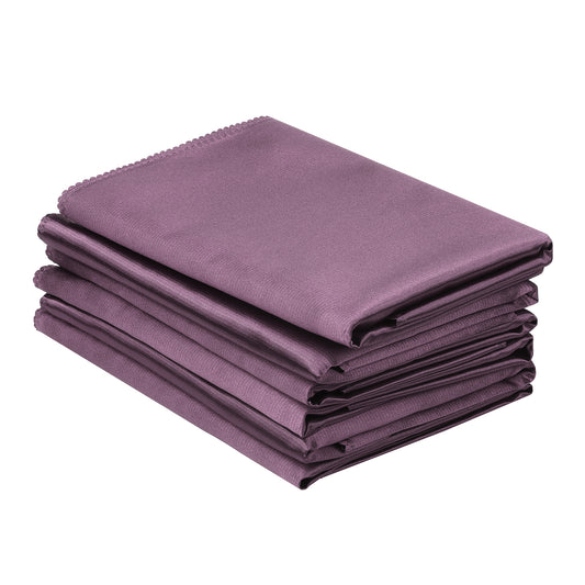 6 Pack Satin Napkins, Great Napkins for Dinner Birthday Party 20*20in