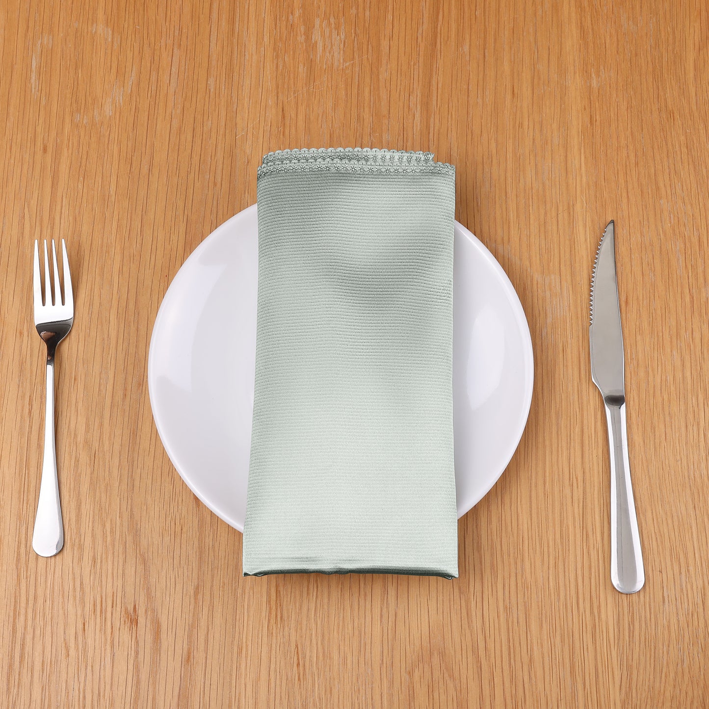 6 Pack Satin Napkins, Great Napkins for Dinner Birthday Party 20*20in