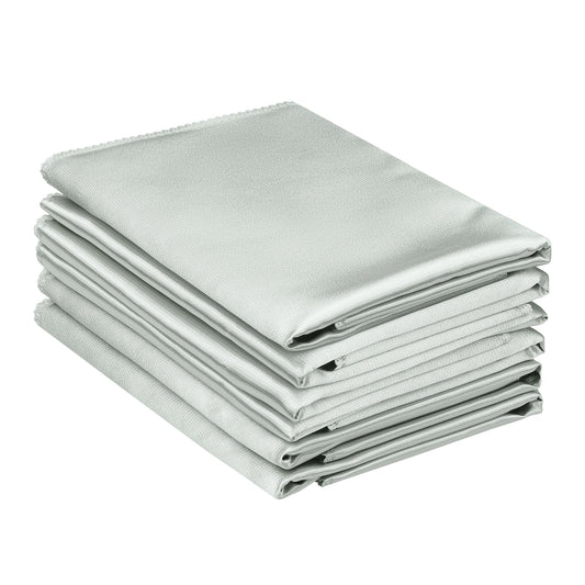 6 Pack Satin Napkins, Great Napkins for Dinner Birthday Party 20*20in