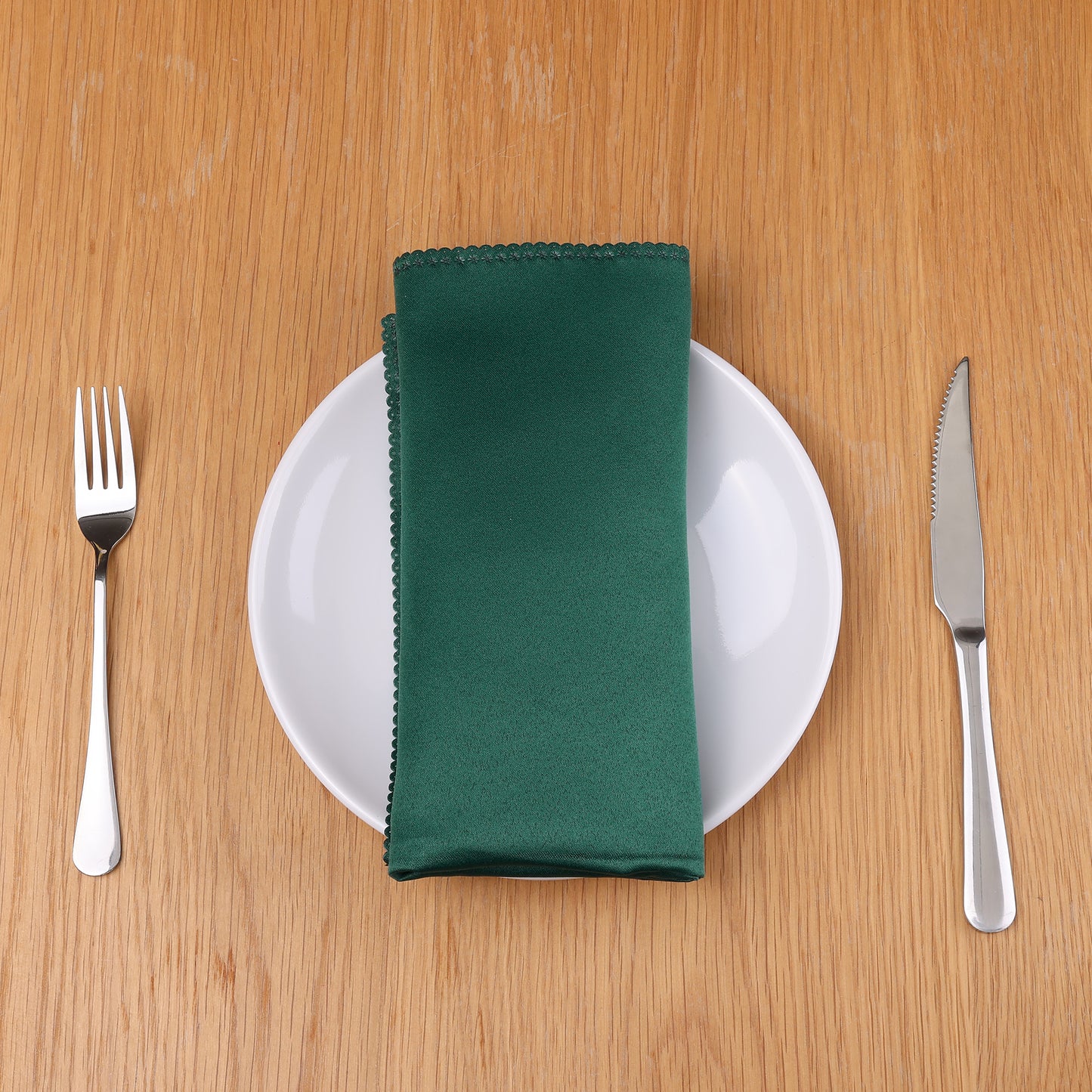 6 Pack Satin Napkins, Great Napkins for Dinner Birthday Party 20*20in