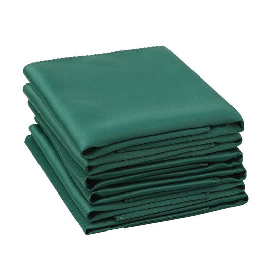 6 Pack Satin Napkins, Great Napkins for Dinner Birthday Party 20*20in