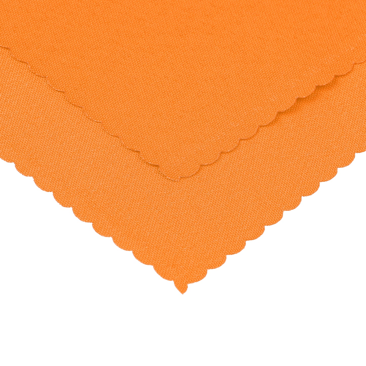 6 Pack Solid Washable Fabric Napkins, Polyester Cloth Napkins, Perfect for Weddings 19*19in
