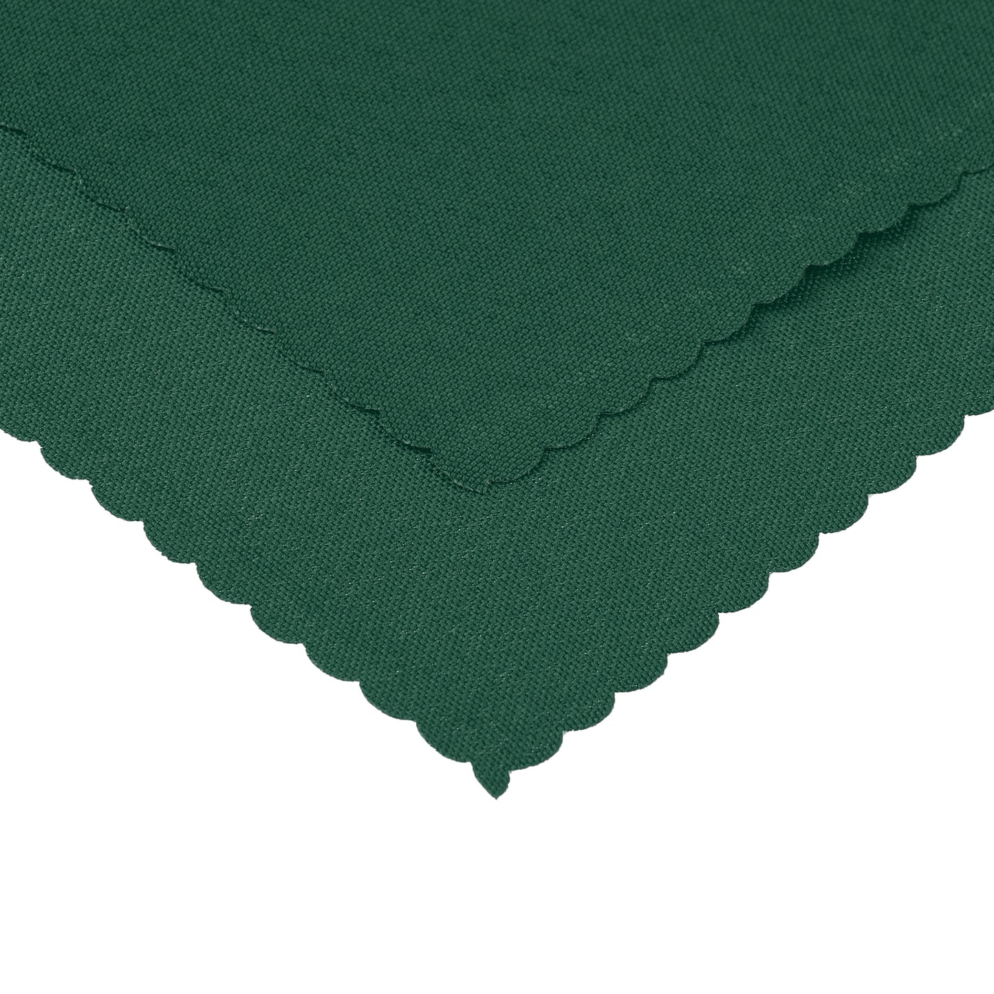 6 Pack Solid Washable Fabric Napkins, Polyester Cloth Napkins, Perfect for Weddings 19*19in