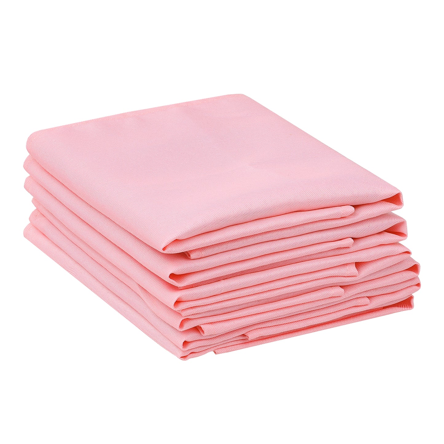 6 Pack Polyester Napkins, Good Choice of Napkins for Wedding Restaurant Cocktail Party 18*18in