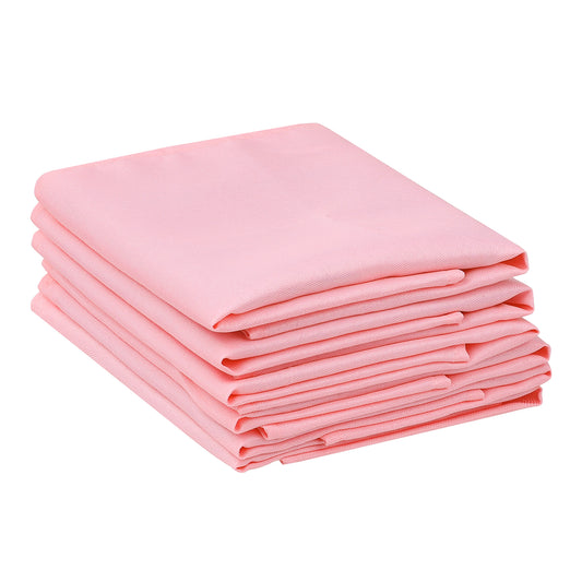 6 Pack Polyester Napkins, Good Choice of Napkins for Wedding Restaurant Cocktail Party 18*18in