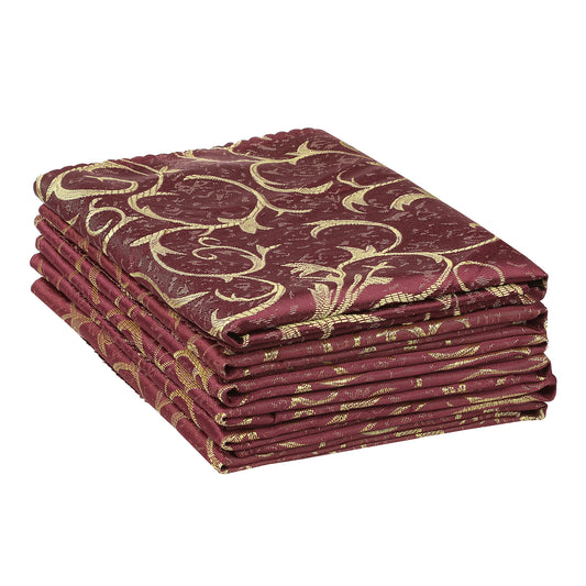 6 Pack Elegance Napkins, Floral Dinner Napkins for Party, Kitchen and Holiday 19*19in