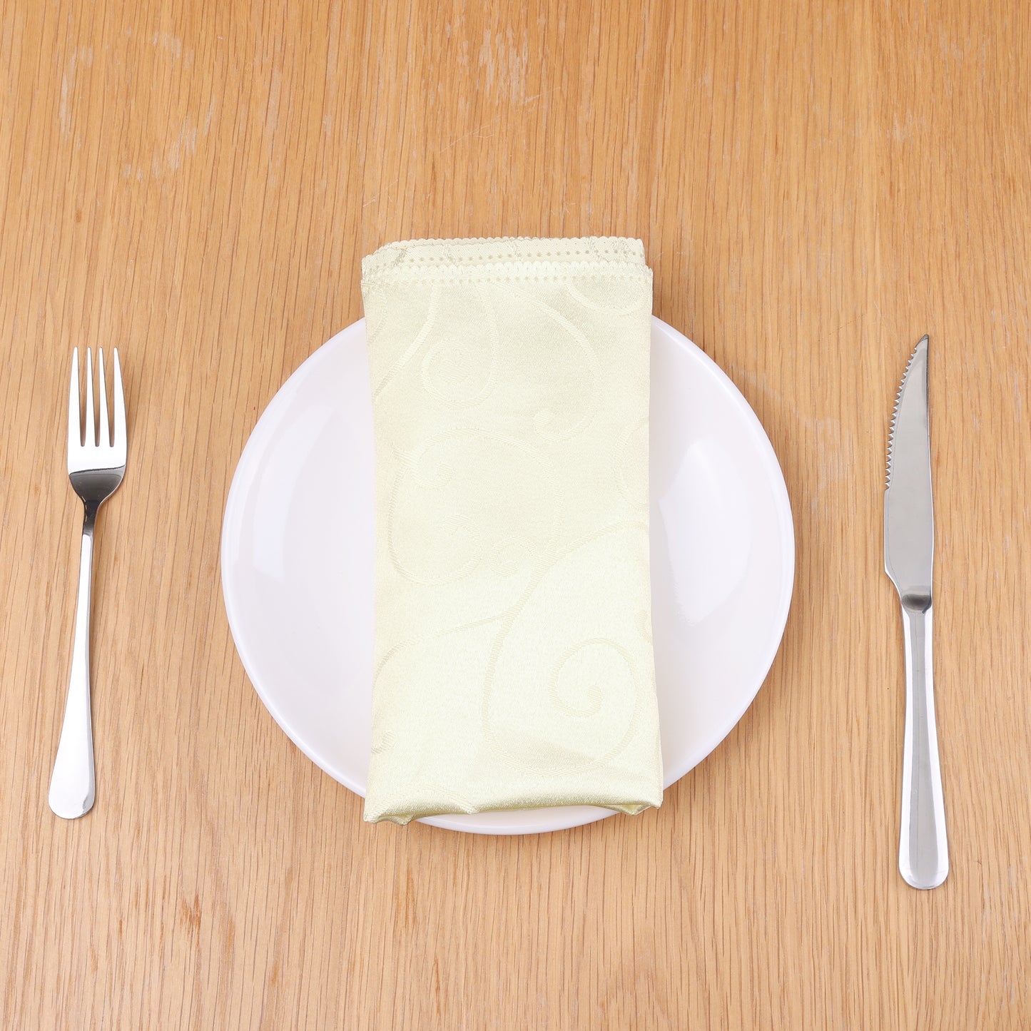 12 Pack Silky Cloth Napkins, Satin Napkins for Weddings Dinner Party Decoration 19*19in