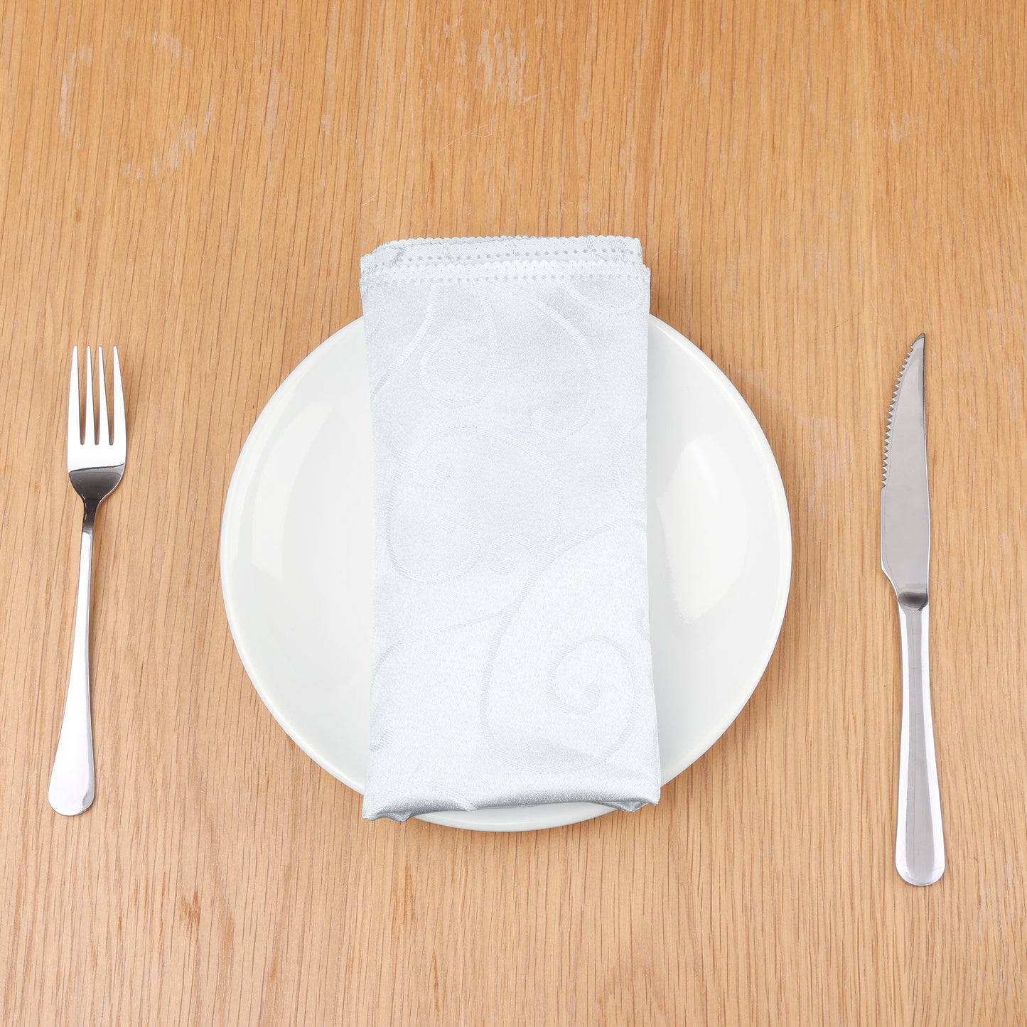12 Pack Silky Cloth Napkins, Satin Napkins for Weddings Dinner Party Decoration 19*19in