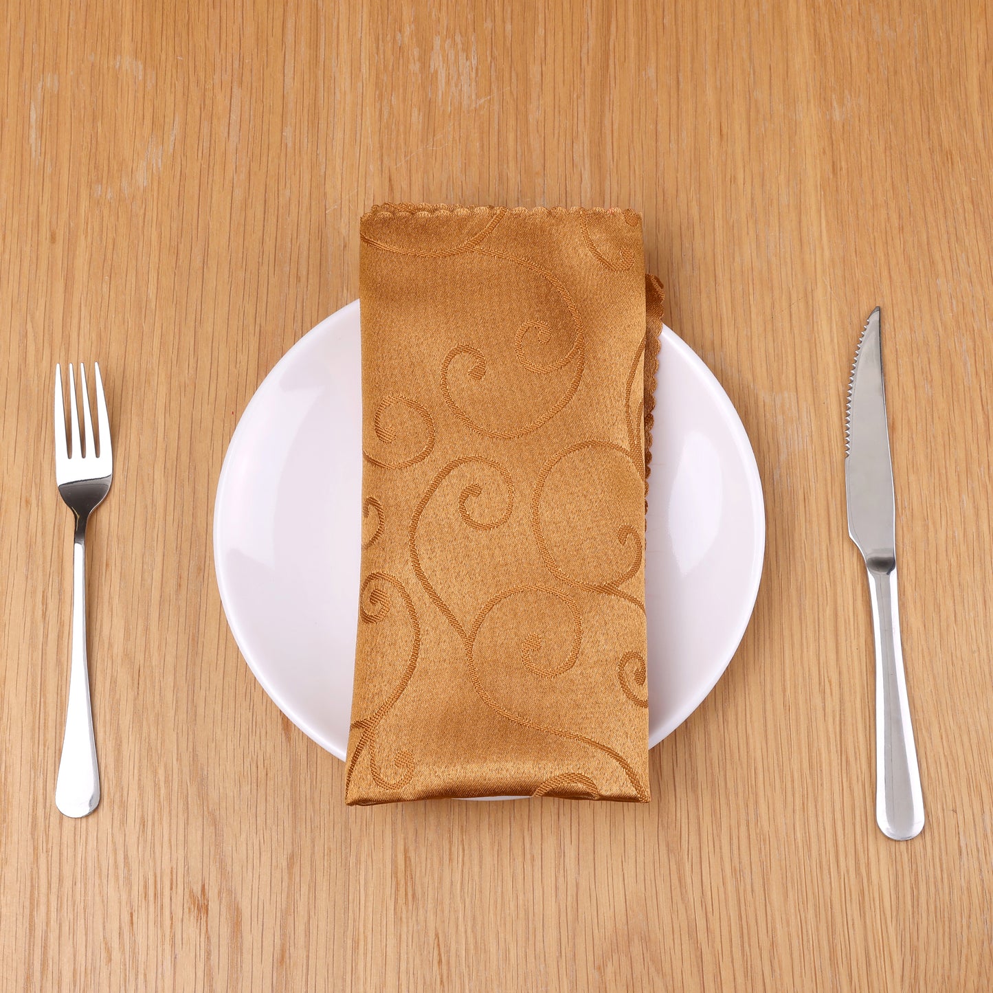 12 Pack Silky Cloth Napkins, Satin Napkins for Weddings Dinner Party Decoration 19*19in