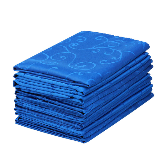 12 Pack Silky Cloth Napkins, Satin Napkins for Weddings Dinner Party Decoration 19*19in