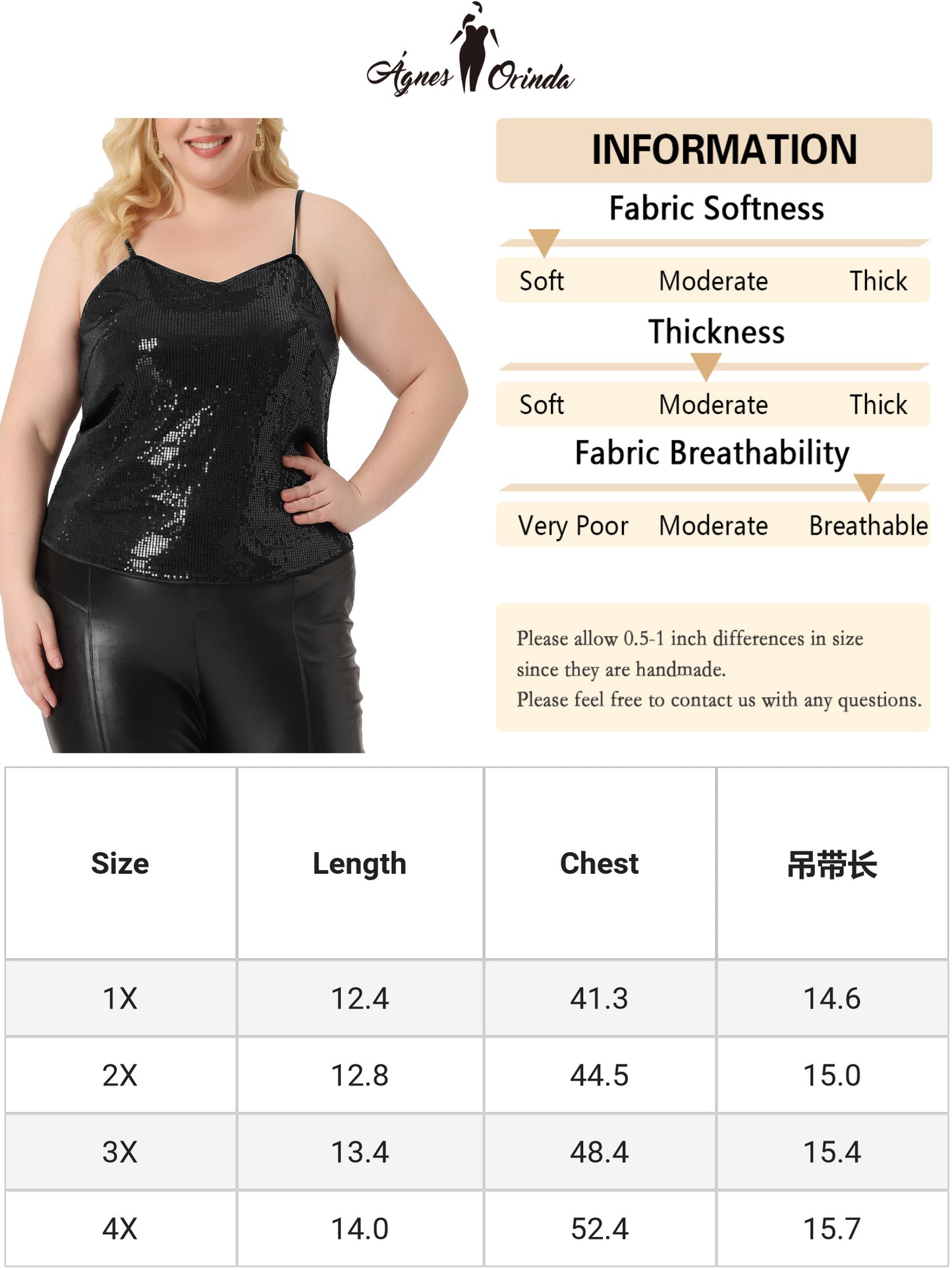 Women Plus Size Sparkle Sequin Cami Tops Backless Glitter Shimmer Tank Camisole