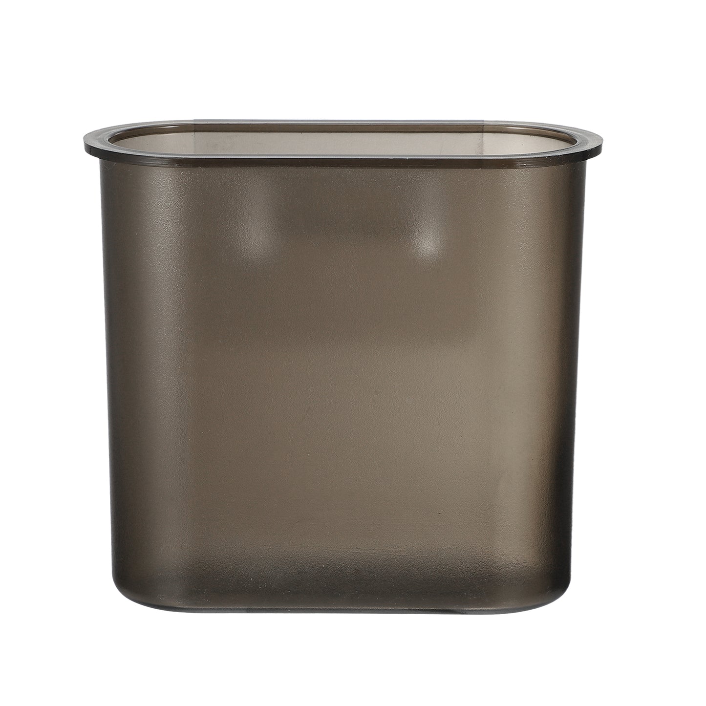 Soporte autoadhesivo de pared para cepillos de dientes, para baño, 12,7 x 5,4 x 10,8 cm, color negro