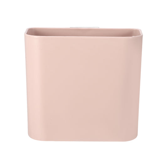 Self Adhesive Wall Mount Toothbrush Holder Stand for Bathroom, 4.65"x2.48"x4.25" Pink