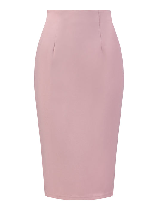 Women's Business Knee Length High Waist Bodycon Suit Wear to Work Pencil Skirt